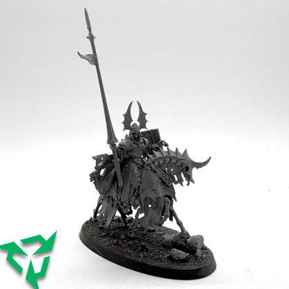 Assembled Soulblight Wight King on Skeletal Steed