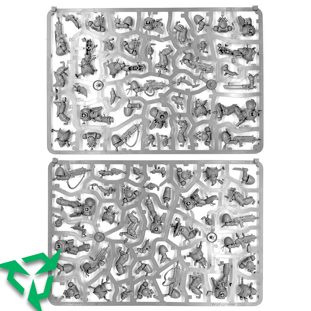 On Sprue Space Marine Intercessor Squad