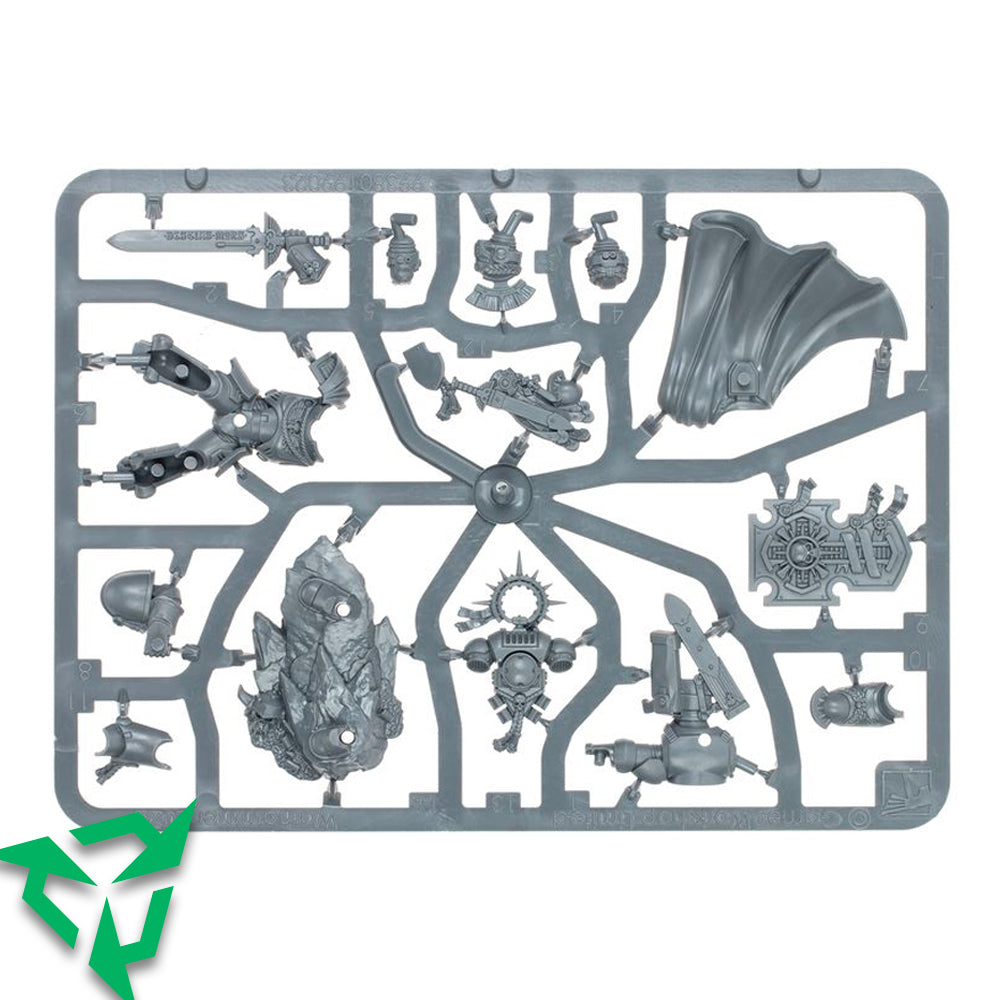 On Sprue Space Marine Captain With Relic Shield