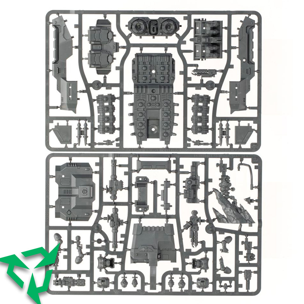 On Sprue Space Marine Land Speeder