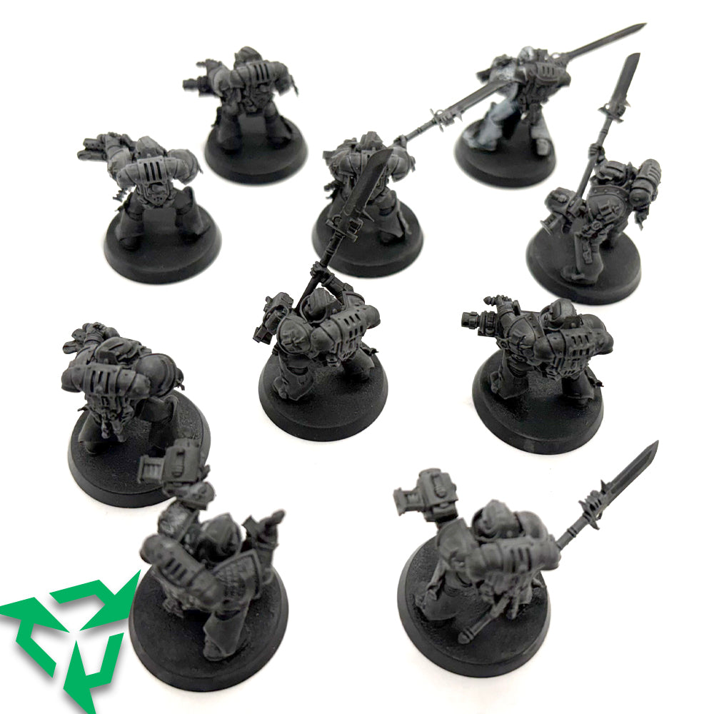 Preloved Grey Knight Space Marines Miniatures