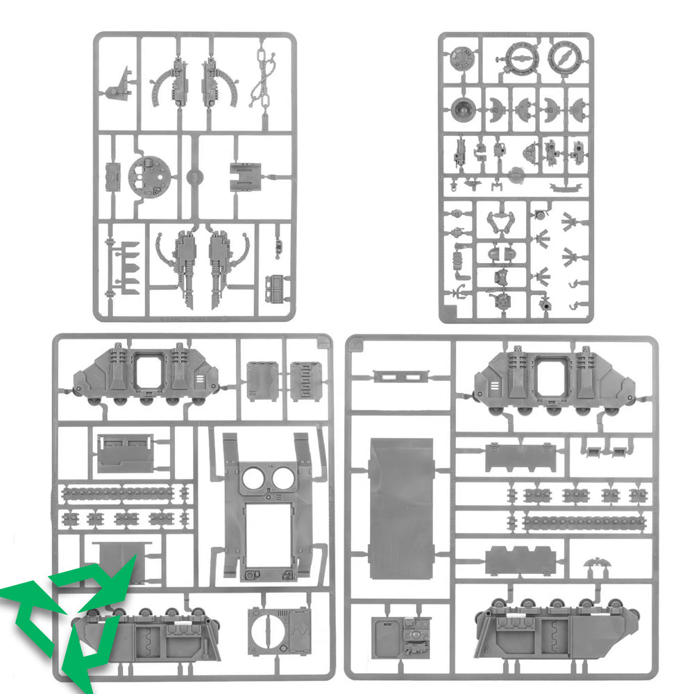 On Sprue Space Marine Razorback
