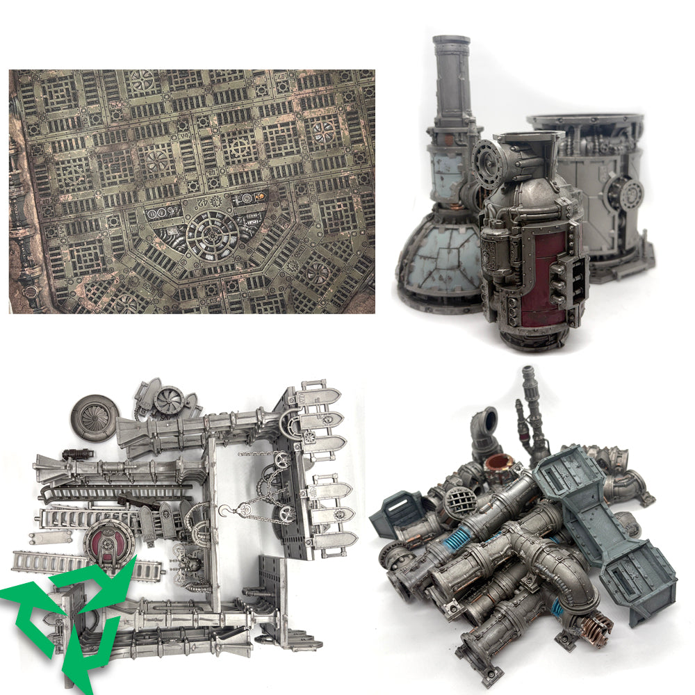 Part Painted Warhammer 40k Terrain Bundle Trade In Miniatures