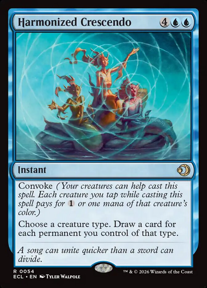 Harmonized Crescendo Lorwyn Eclipsed #054