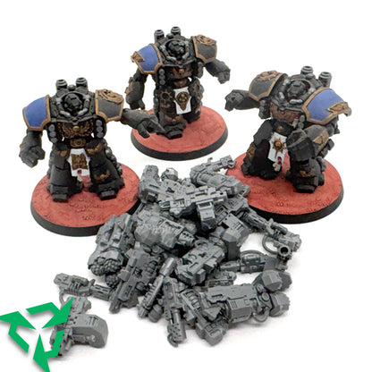 Trade In Space Marine Centurions With Pile of Weapons