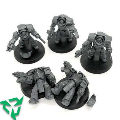 Preloved Cataphractii Terminator Squad Front View