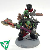 Preloved Orks Warboss in Mega Ar...
