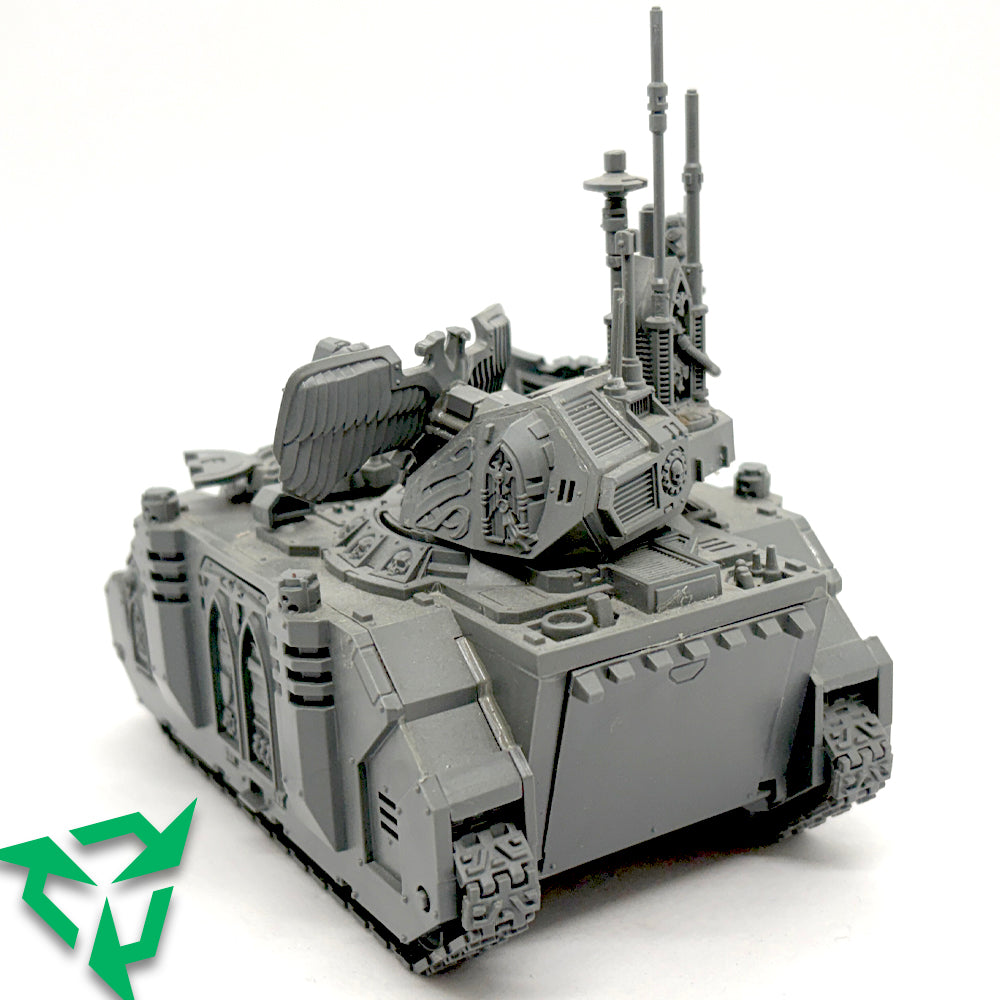 Preloved Space Marines Command Rhino Rear-View