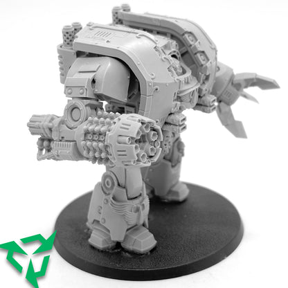Blood Angels Leviathan Dreadnought With Grav Flux Bombard and Leviathan Siege Claw