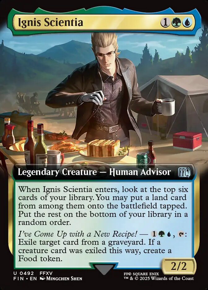 Extended Art Ignis Scientia Final Fantasy #492