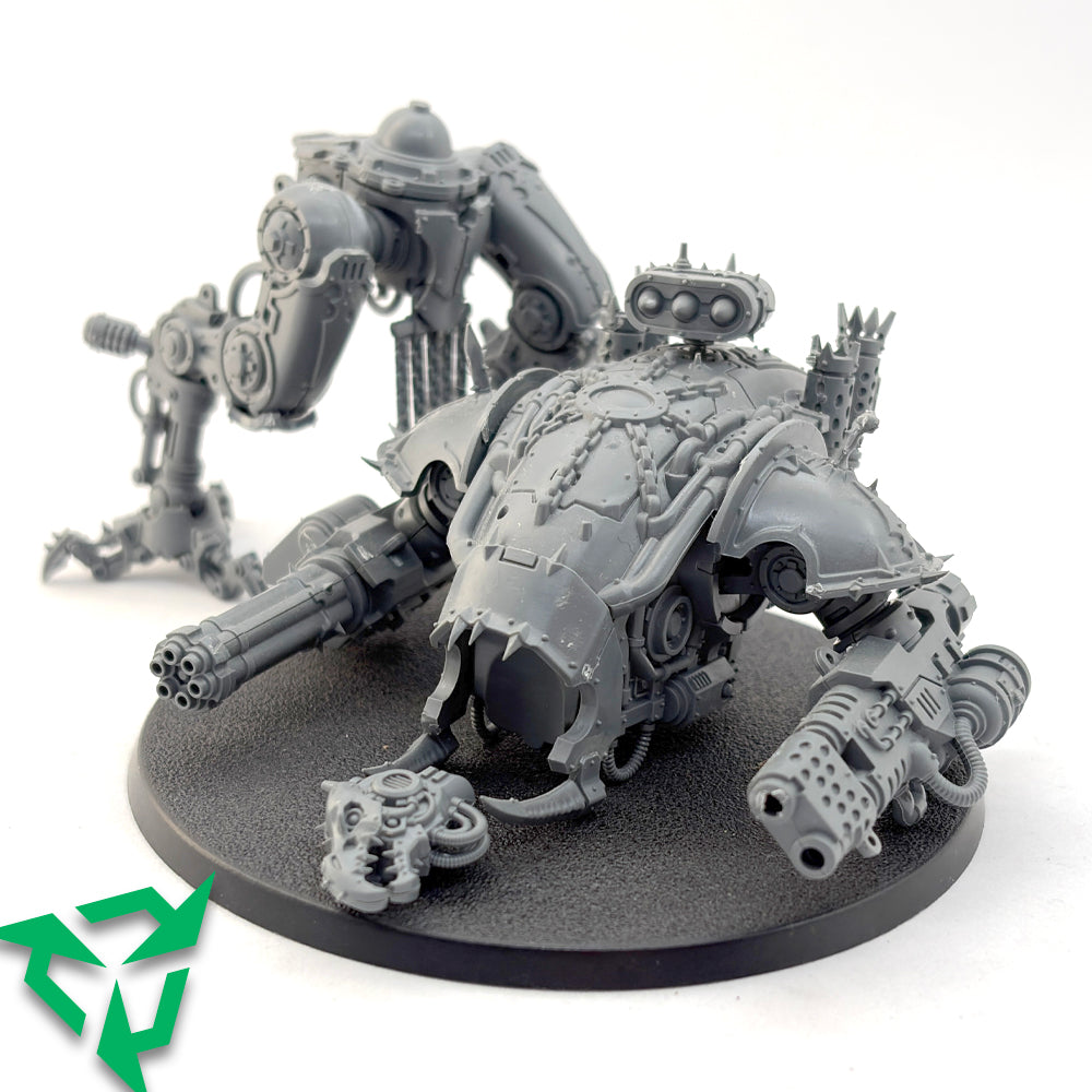 Part-Assembled Chaos Knight War Dog Brigand Front