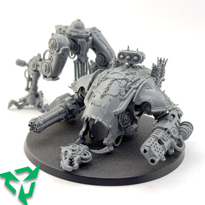 Part-Assembled Chaos Knight War Dog Brigand Front