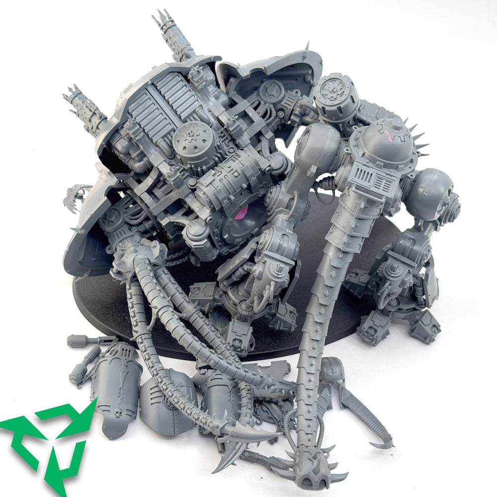 Part-Assembled Chaos Knight Ruinator Back