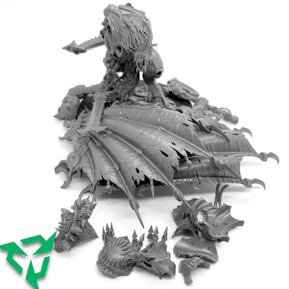 Part-Assembled Angron Daemon Primarch of Khorne Front