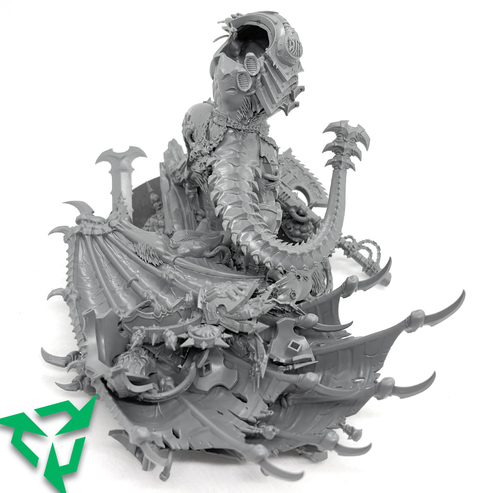 Part-Assembled Angron Daemon Primarch of Khorne Back