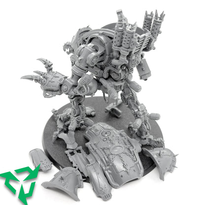 Part-Assembled Chaos Knight War Dog Karnivore Back