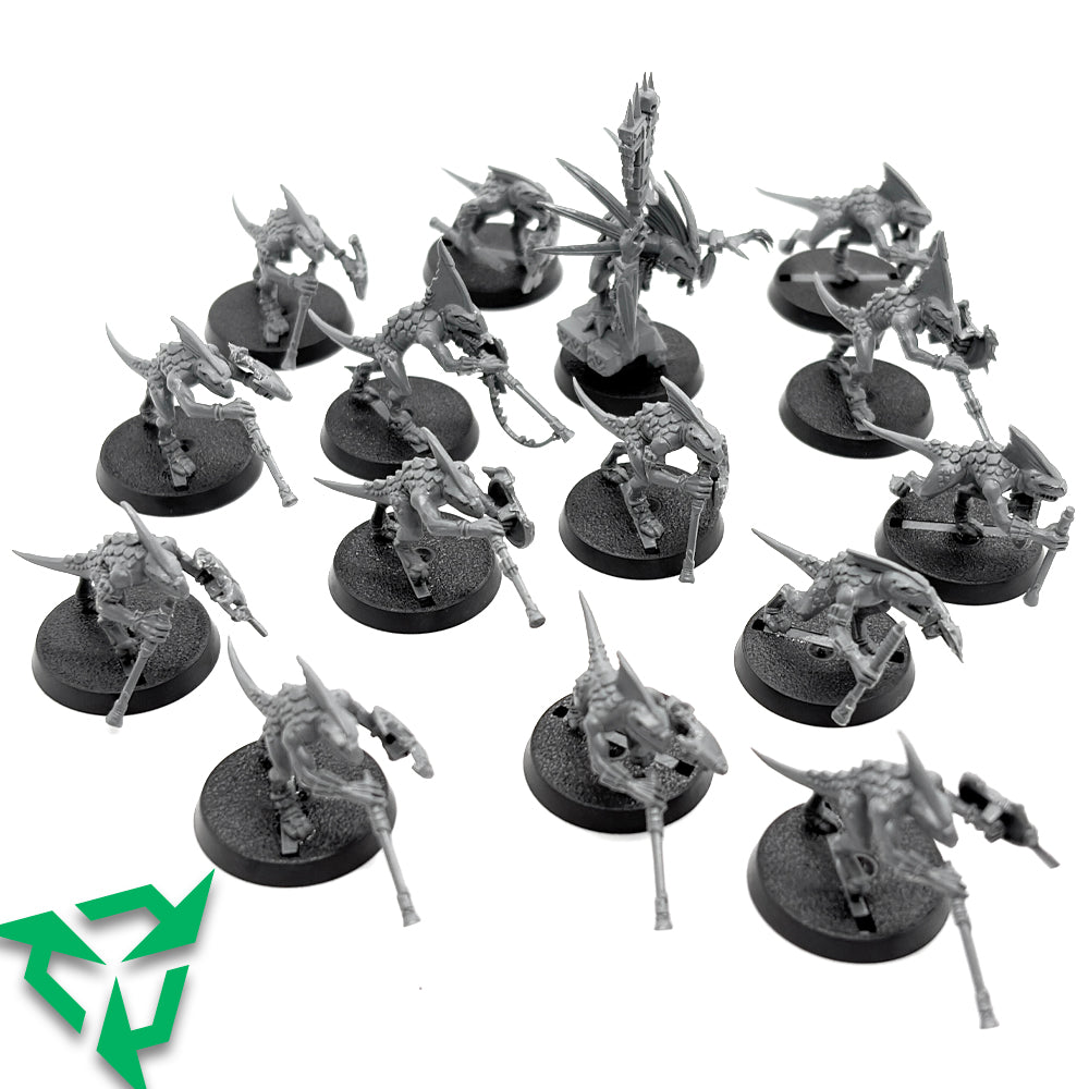 Preloved Seraphon Skinks & Skink Starpriest Front