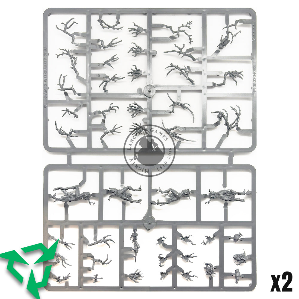 Preloved Warhammer AoS Sylvaneth Dryads On Sprue