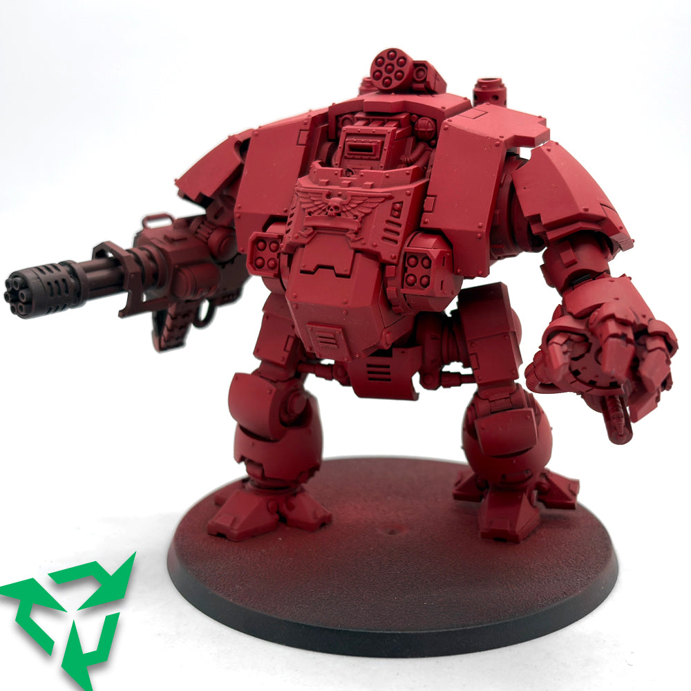 Preloved Space Marines Redemptor Dreadnought Front
