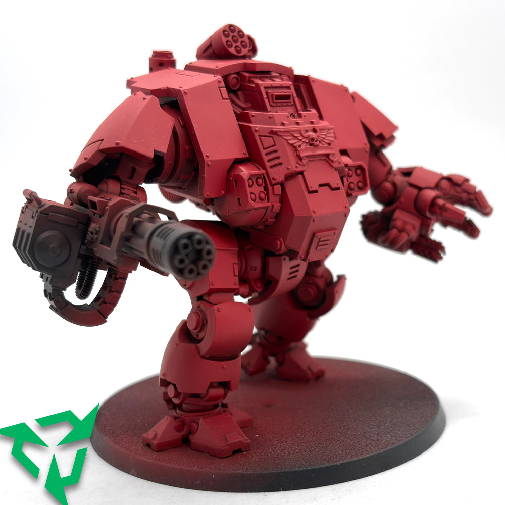 Preloved Space Marines Redemptor Dreadnought Side