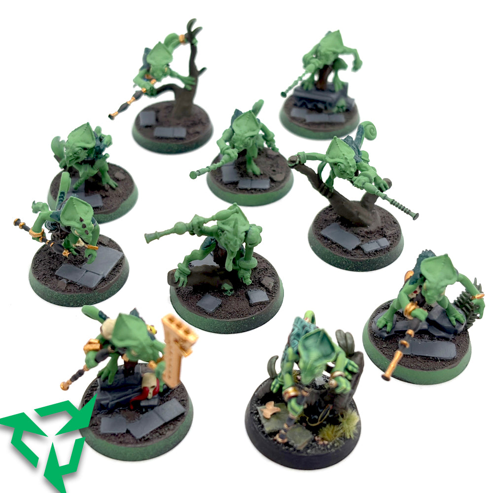 Part Painted Seraphon Chameleon Skinks