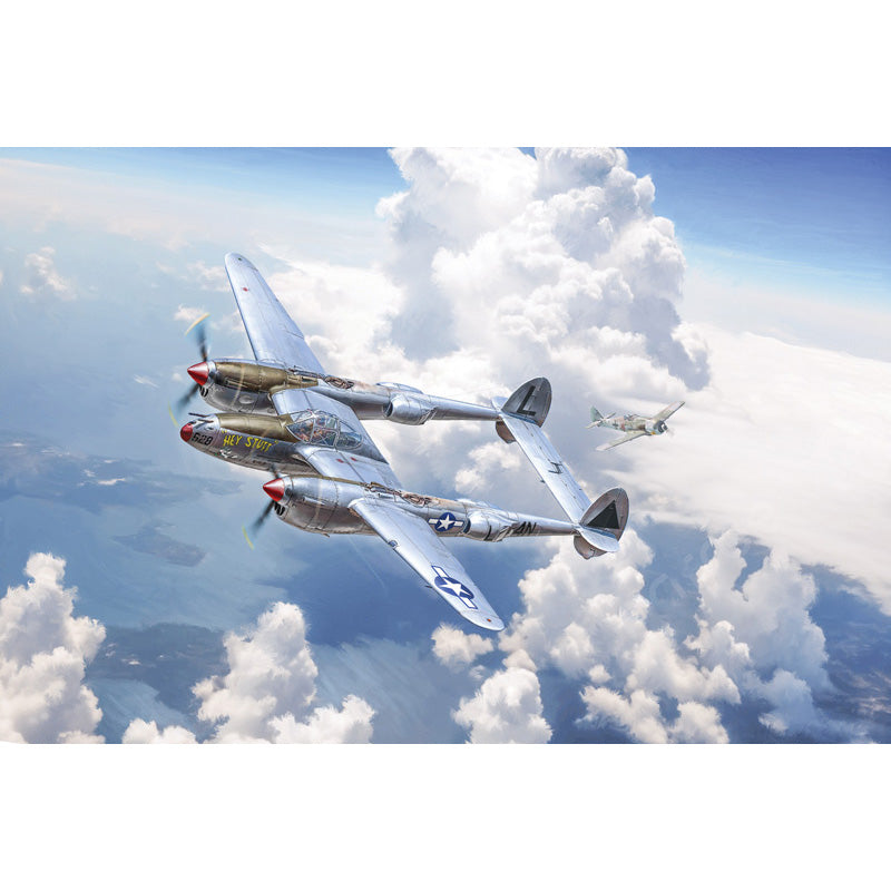Italeri P-38J Lightning Box Art