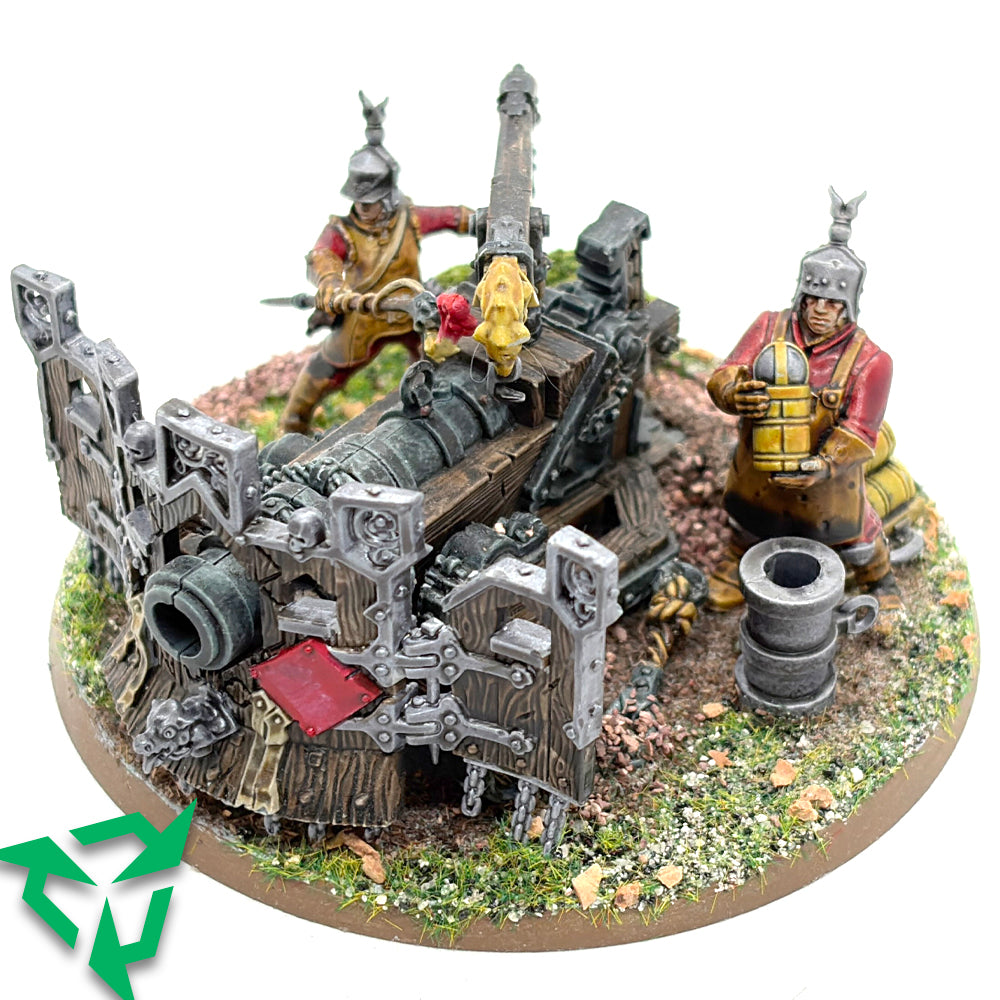 Preloved Cities of Sigmar Ironweld Great Cannon Front