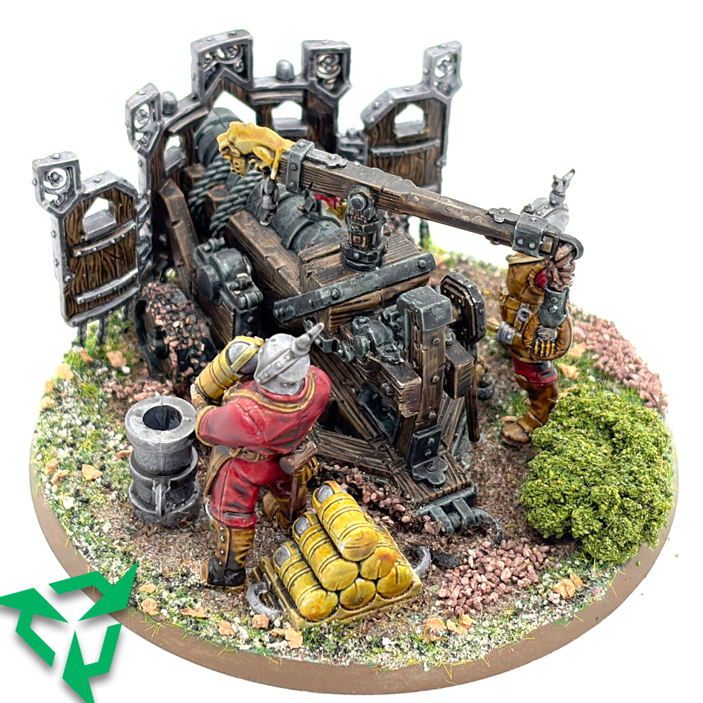 Preloved Cities of Sigmar Ironweld Great Cannon Back