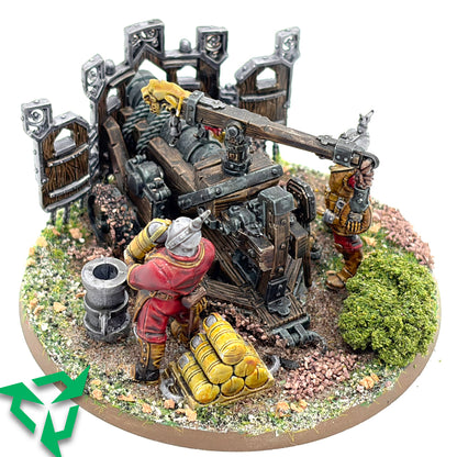 Preloved Cities of Sigmar Ironweld Great Cannon Back