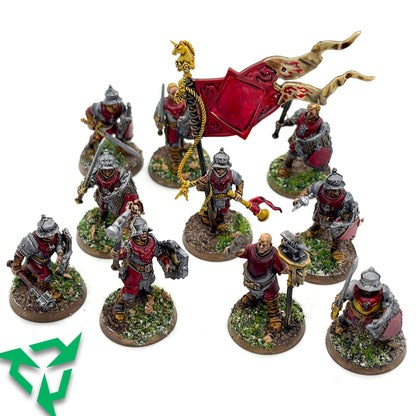 Preloved Cities of Sigmar Freeguild Steelhelm Squad Front