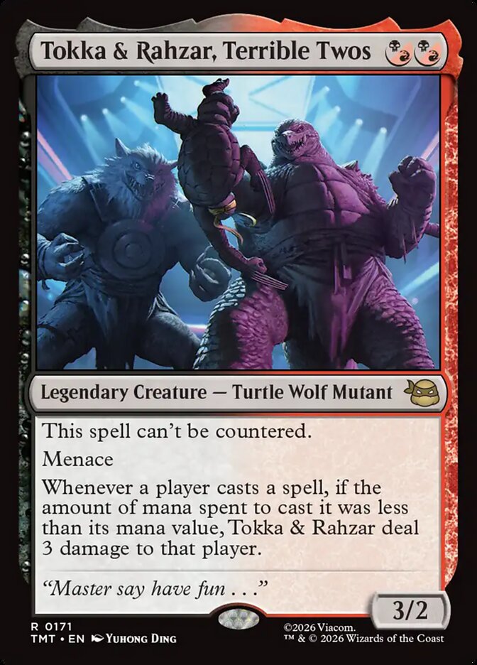 Tokka & Rahzar, Terrible Twos Teenage Mutant Ninja Turtles #171