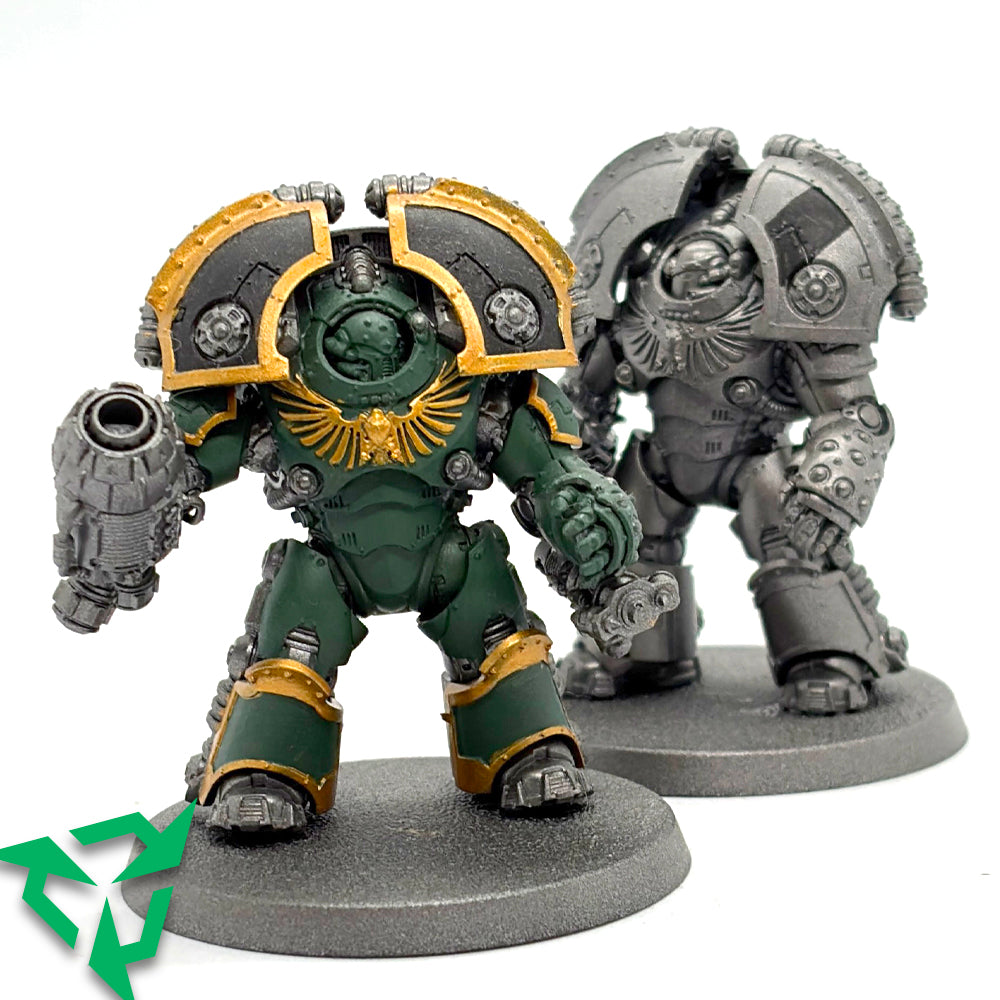 Preloved Warhammer The Horus Heresy Saturnine Terminators Front