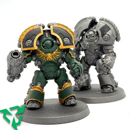Preloved Warhammer The Horus Heresy Saturnine Terminators Front