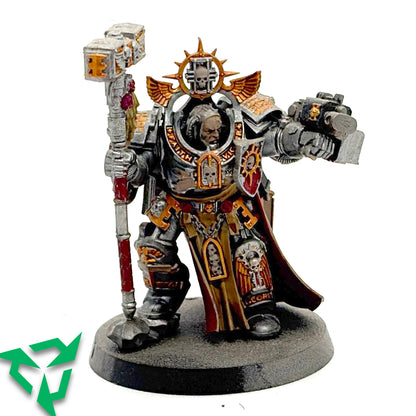 Preloved & Painted Grey Knights Grand Master Voldus Front