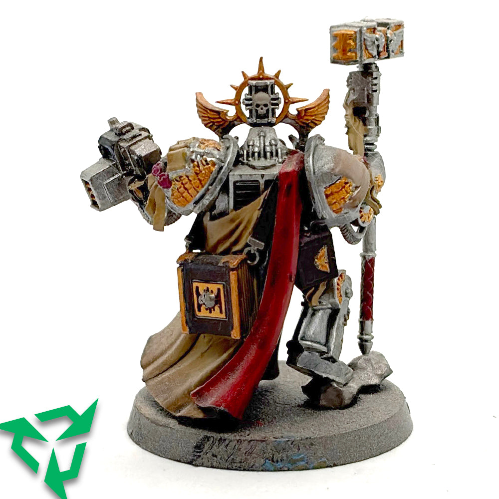 Preloved & Painted Grey Knights Grand Master Voldus Back