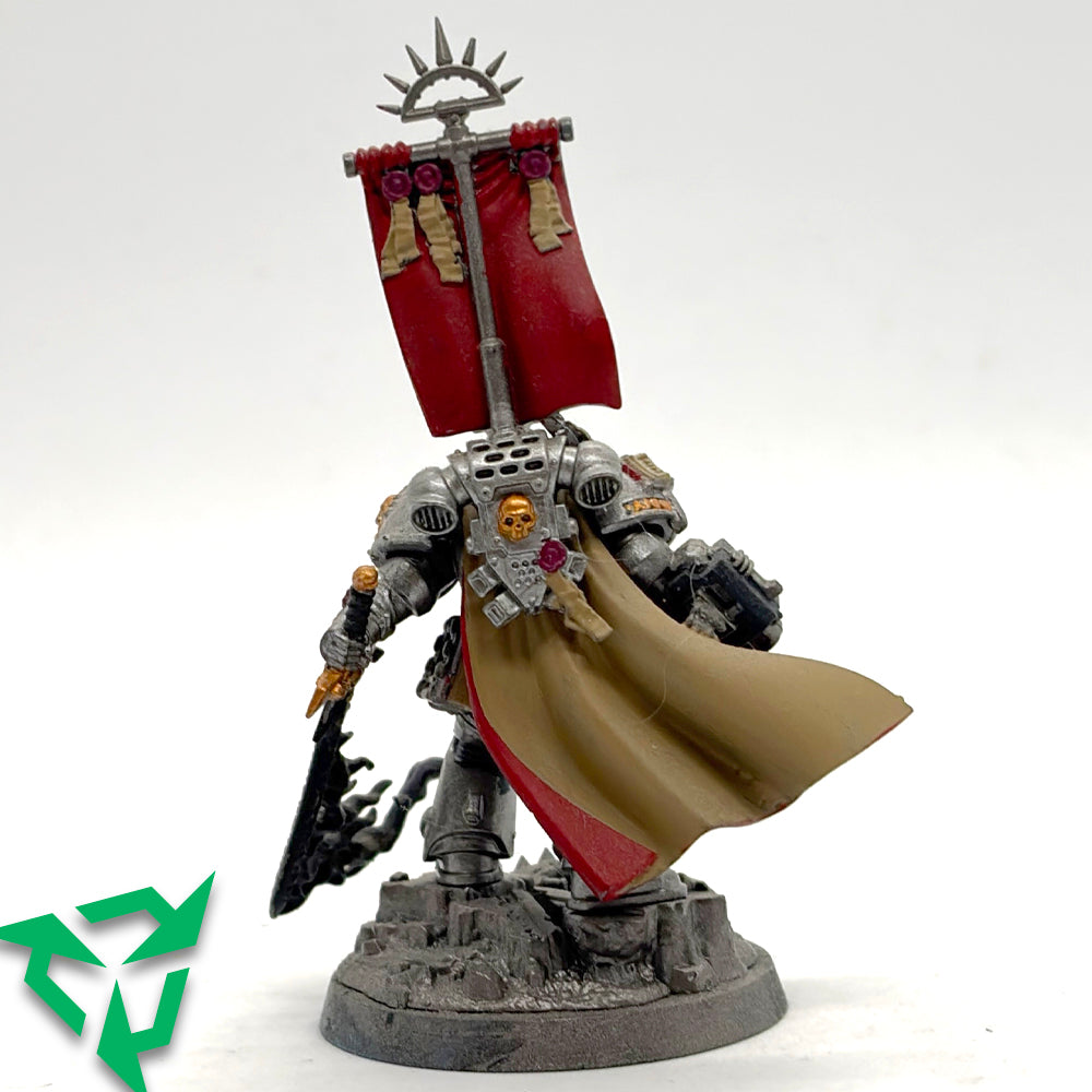 Preloved & Painted Grey Knights Castellan Crowe Back