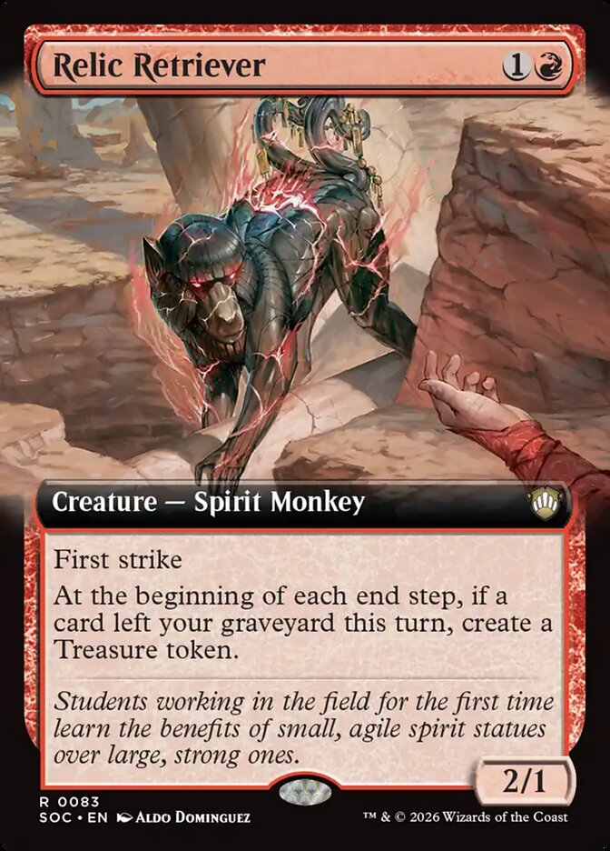 Relic Retriever Extended Art SOS Commander #035