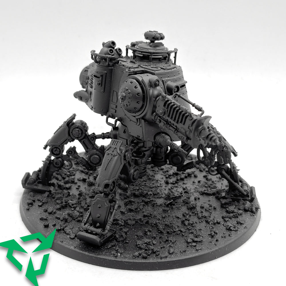 Preloved Assembled & Primed Adeptus Mechanicus Onager Dunecrawler Front