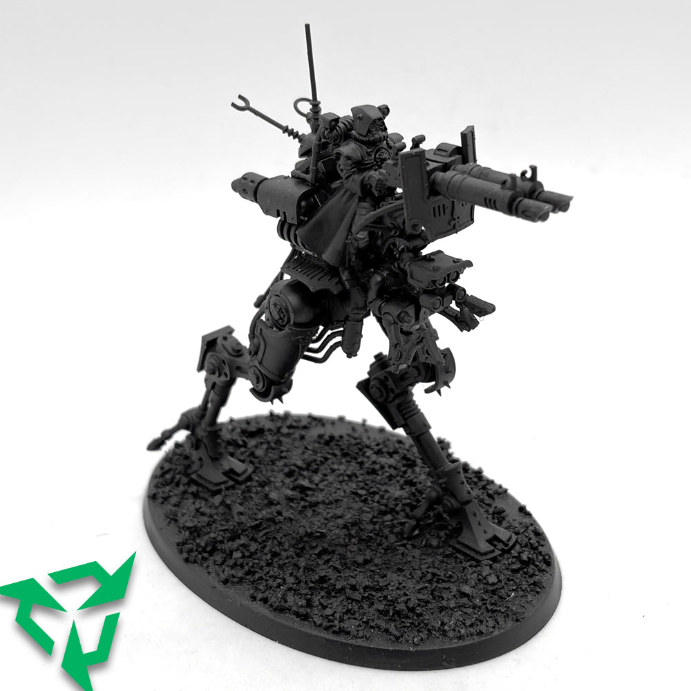 Preloved Assembled & Primed Adeptus Mechanicus Ironstrider Front