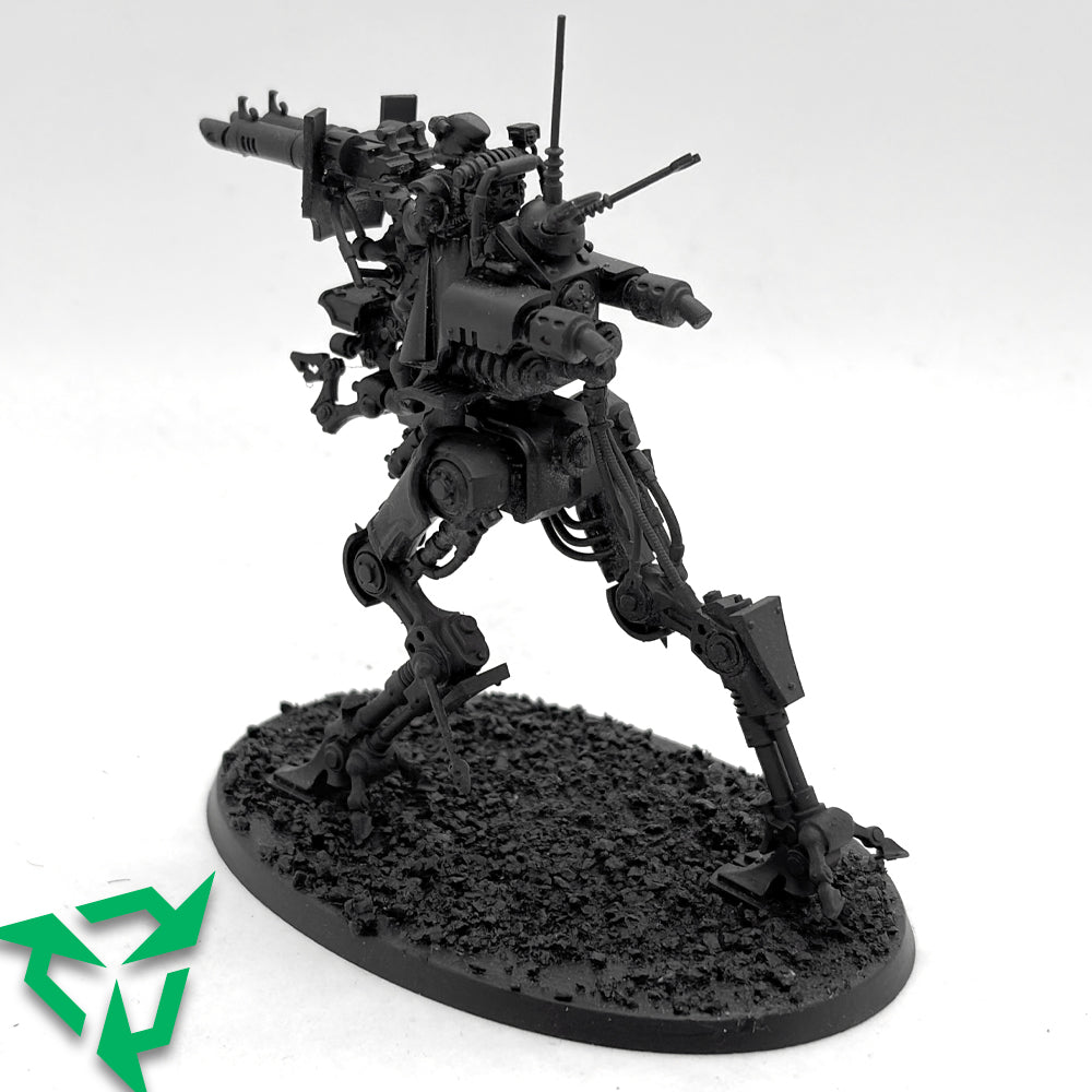 Preloved Assembled & Primed Adeptus Mechanicus Ironstrider Back
