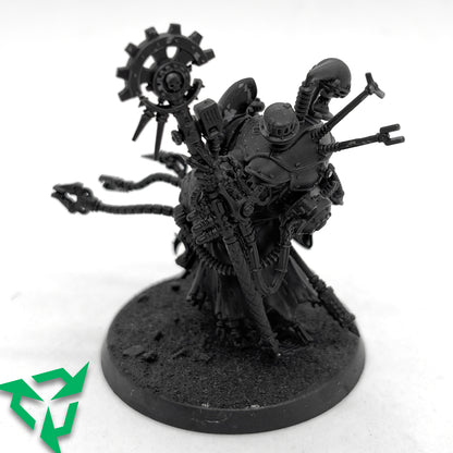 Preloved Assembled & Primed Adeptus Mechanicus Tech-Priest Manipulus Side