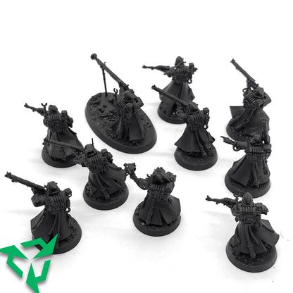 Preloved Assembled & Primed Adeptus Mechanicus Skitarii Rangers Back