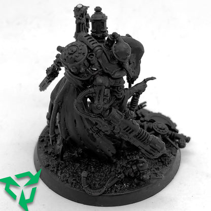 Preloved Assembled & Primed Adeptus Mechanicus Tech-Priest Dominus Back