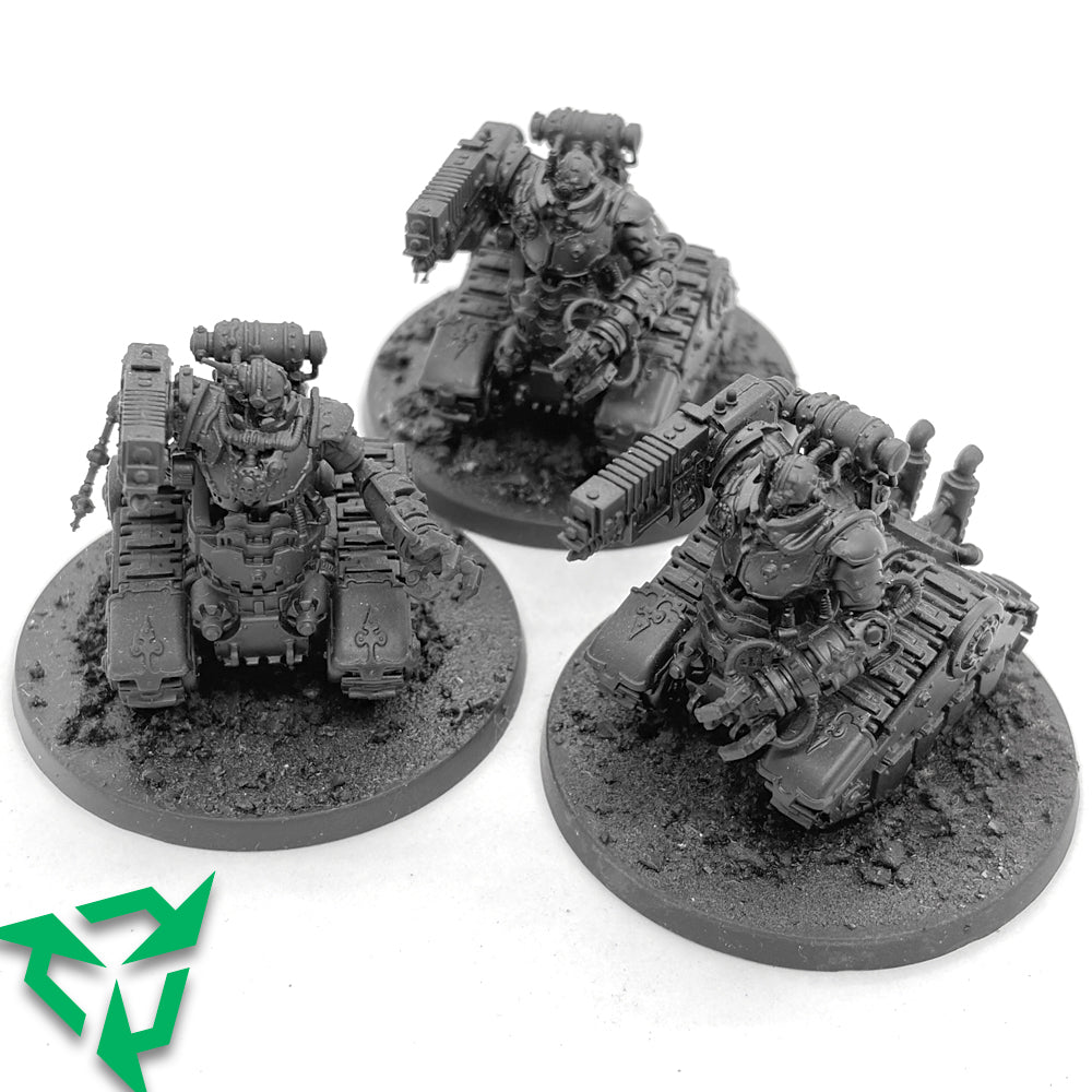 Preloved Assembled & Primed Adeptus Mechanicus Kataphron Breachers Front