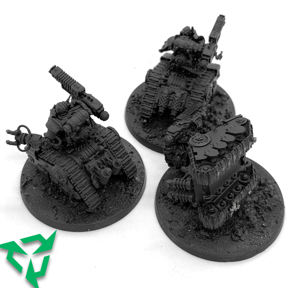 Preloved Assembled & Primed Adeptus Mechanicus Kataphron Breachers Back