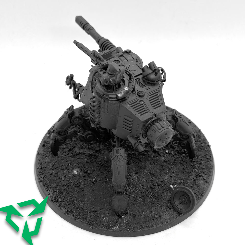 Preloved Adeptus Mechanicus Onager Dunecrawler With Damaged Hatch Back