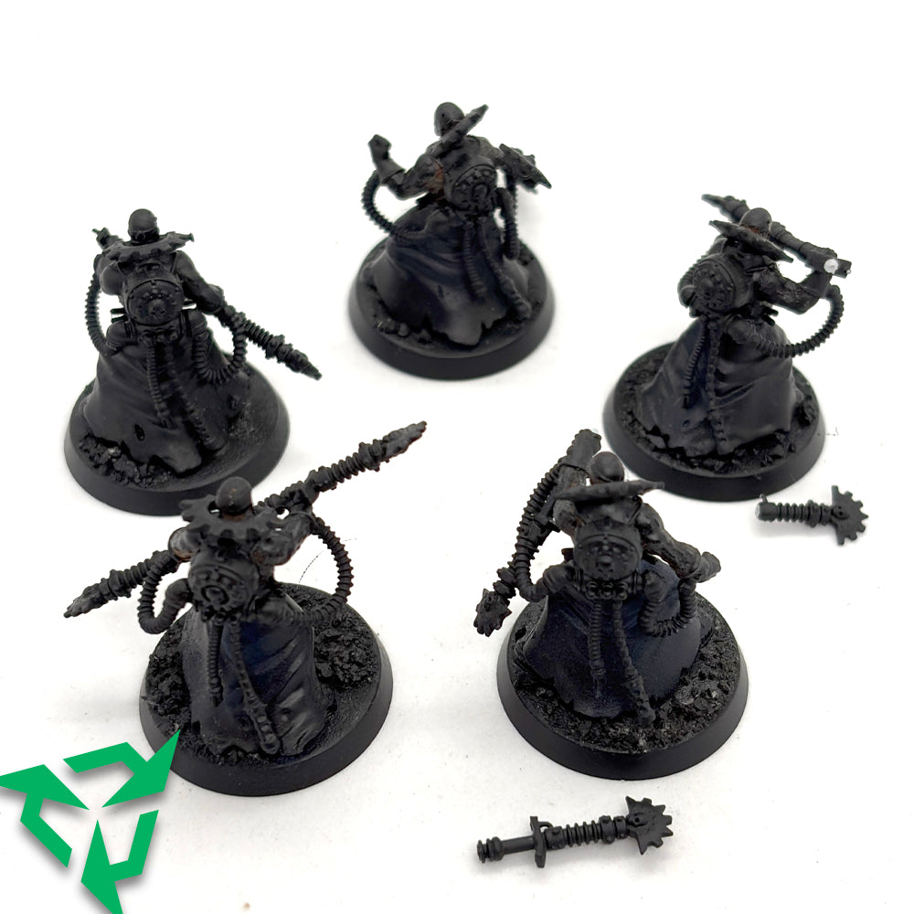 Damaged Adeptus Mechanicus Electro-Priests Back