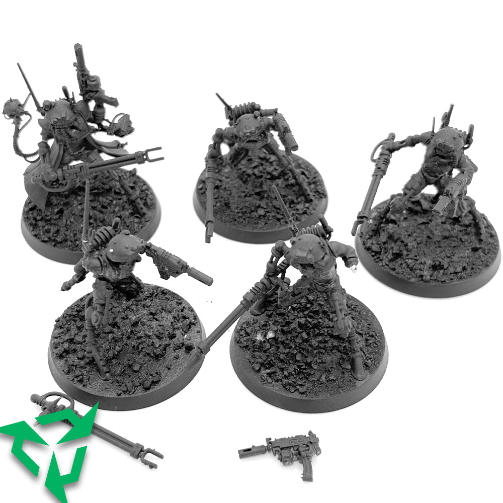 Preloved Damaged Adeptus Mechanicus Sicarian Infiltrators Front