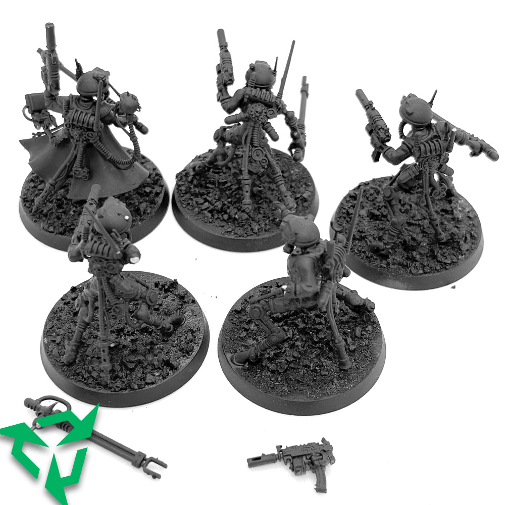 Preloved Damaged Adeptus Mechanicus Sicarian Infiltrators Back