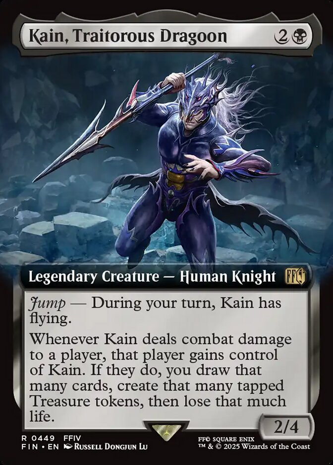 Extended Art Kain, Traitorous Dragoon Final Fantasy #449